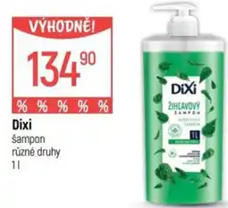 Globus Dixi šampon nabídka