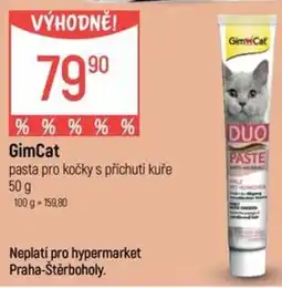 Globus GimCat pasta pro kočky s příchutí kuře nabídka