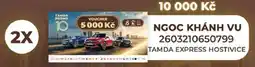 Tamda Foods NGỌC KHÁNH VU 2603210650799 TAMDA EXPRESS HOSTIVICE nabídka