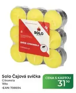 Tamda Foods Solo Čajová svíčka Citronela nabídka