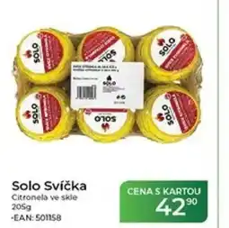 Tamda Foods Solo Svíčka Citronela ve skle nabídka