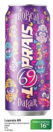 Tamda Foods Loprais 69 energetický nápoj tropical dakar nabídka