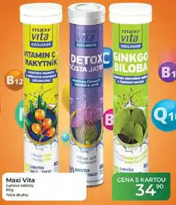 Tamda Foods Maxi Vita šumivé tablety nabídka
