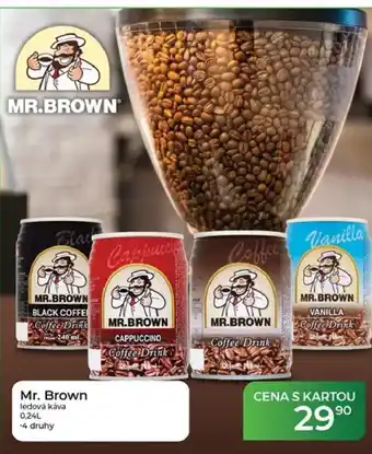 Tamda Foods Mr. Brown ledová káva nabídka