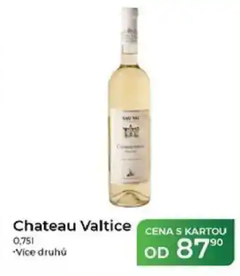 Tamda Foods Chateau Valtice nabídka