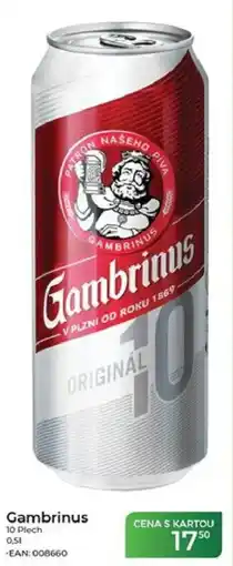 Tamda Foods Gambrinus 10 Plech nabídka