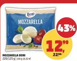 Penny Market Mozzarella boni nabídka