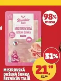 Penny Market Mistrovska dušená šunka řezníkův talíř nabídka