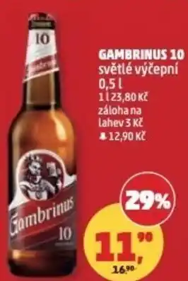 Penny Market Gambrinus 10 nabídka
