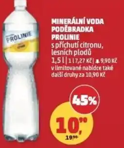 Penny Market Minerální voda poděbradka prolinie nabídka