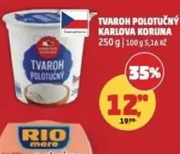 Penny Market Tvaroh polotučný karlova koruna nabídka