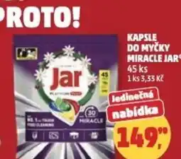 Penny Market Kapsle do myčky miracle jar nabídka