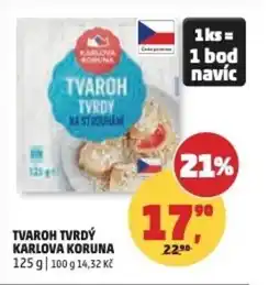 Penny Market Tvaroh tvrdý karlova koruna nabídka