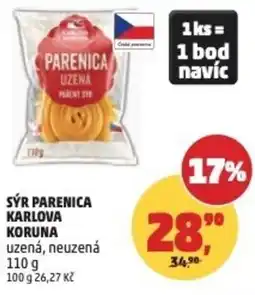 Penny Market Sýr parenica koruna nabídka