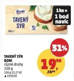 Penny Market Tavený sýr boni nabídka