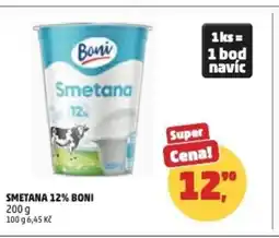 Penny Market Smetana 12% boni nabídka