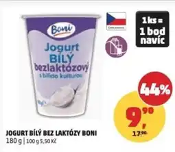 Penny Market Jogurt bílý bez laktózy boni nabídka