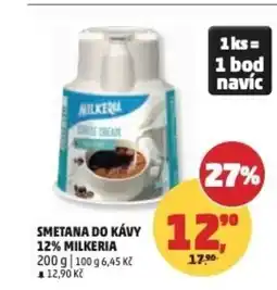 Penny Market Smetana do kávy 12% milkeria nabídka