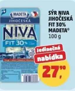 Penny Market Sýr niva jihočeská fit 30% madeta nabídka