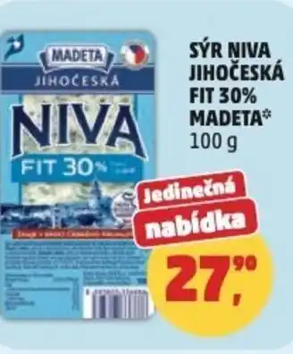 Penny Market Sýr niva jihočeská fit 30% madeta nabídka