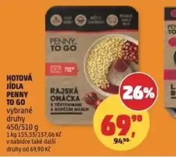 Penny Market Hotová jídla penny to go nabídka