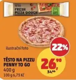 Penny Market Těsto na pizzu penny to go nabídka