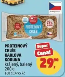 Penny Market Proteinový chléb karlova koruna nabídka