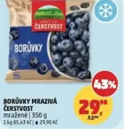 Penny Market Borůvky mrazivá čerstvost nabídka