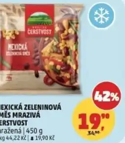 Penny Market Mexická zeleninová směs mrazivá čerstvost nabídka