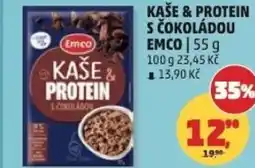 Penny Market Kaše & protein s čokoládou Emco nabídka
