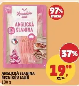 Penny Market Anglická slanina řezníkův talíř nabídka