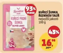 Penny Market Kuřecí šunka řezníkův talíř nabídka