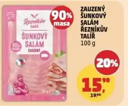 Penny Market Zauzeny šunkový salam řezníkův talíř nabídka
