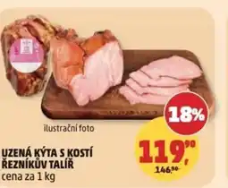 Penny Market Uzená kýta s kostí řezníkův talíř nabídka