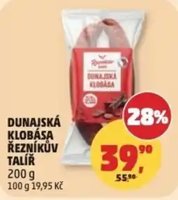 Penny Market Dunajská klobása řezníkův talíř nabídka