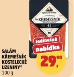 Penny Market SALÁM KŘEMEŠNÍK KREMESNIK UZENINY nabídka