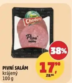 Penny Market Pivní salám krájený nabídka