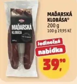 Penny Market Maďarská klobása nabídka