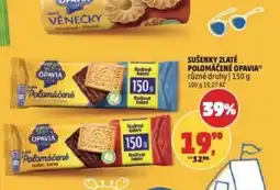 Penny Market Sušenky zlaté polomáčené opavia nabídka