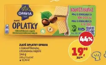 Penny Market Zlaté oplatky opavia nabídka