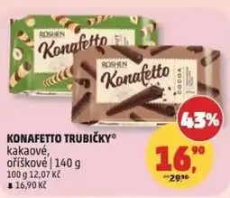 Penny Market Konafetto trubičky nabídka