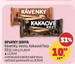 Penny Market Oplatky sedita nabídka
