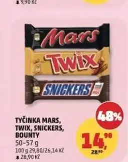 Penny Market Tyčinka mars, twix, snickers, bounty nabídka