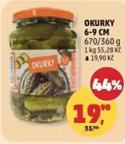 Penny Market Okurky nabídka