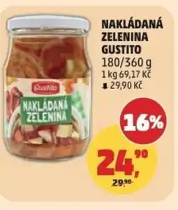 Penny Market Nakládaná zelenina gustito nabídka