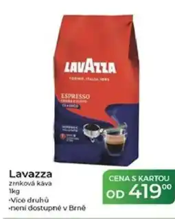 Tamda Foods Lavazza zrnková káva nabídka
