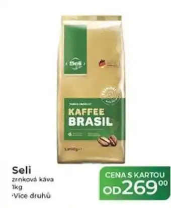 Tamda Foods Seli zrnková káva nabídka
