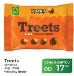 Tamda Foods Treets čokoláda nabídka