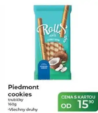Tamda Foods Piedmont cookies trubičky nabídka