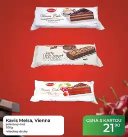 Tamda Foods Kavis Melsa, Vienna piškotový dort nabídka